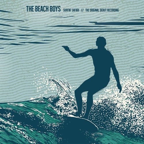 The Beach Boys - 1962 Surfin' Safari - Yellow Marble vinyl LP  - 180 kr.